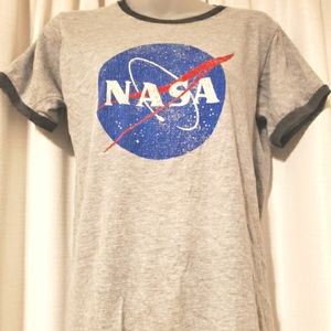NASA gray tee